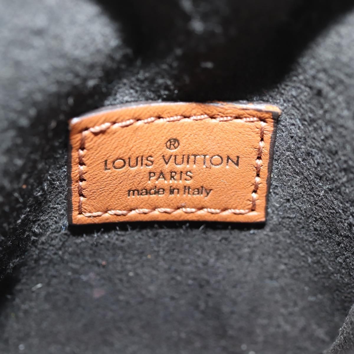 Louis Vuitton Louis Vuitton Dauphine Chain Wallet Reverse Monogram Canvas Small Bruin