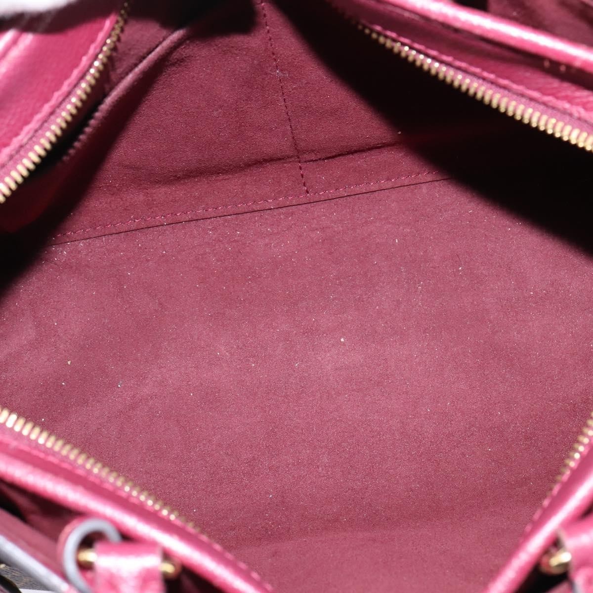 Louis Vuitton Louis Vuitton Popincourt NM Handbag Monogram Canvas with Leather PM Bruin