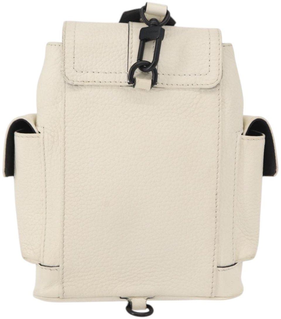 Louis Vuitton Louis Vuitton Christopher Backpack Taurillon Leather XS Wit