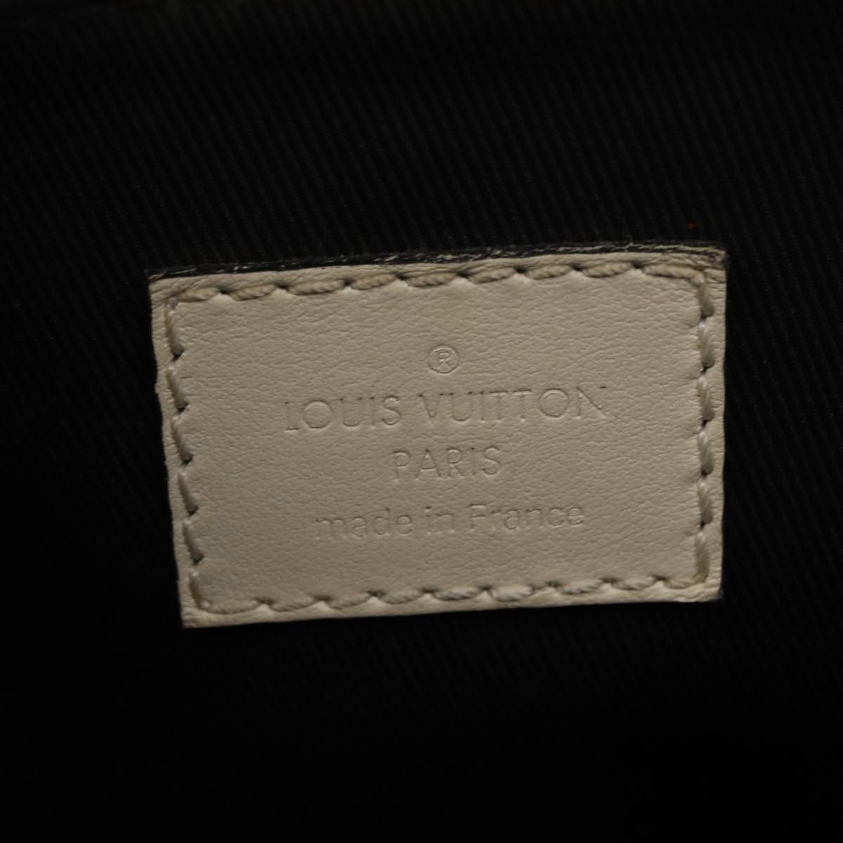 Louis Vuitton Louis Vuitton Christopher Backpack Taurillon Leather XS Wit