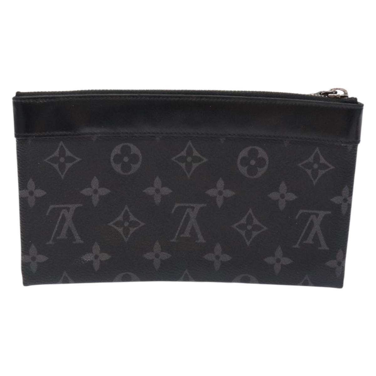 Louis Vuitton Louis Vuitton Discovery Pochette Monogram Eclipse Canvas PM Zwart