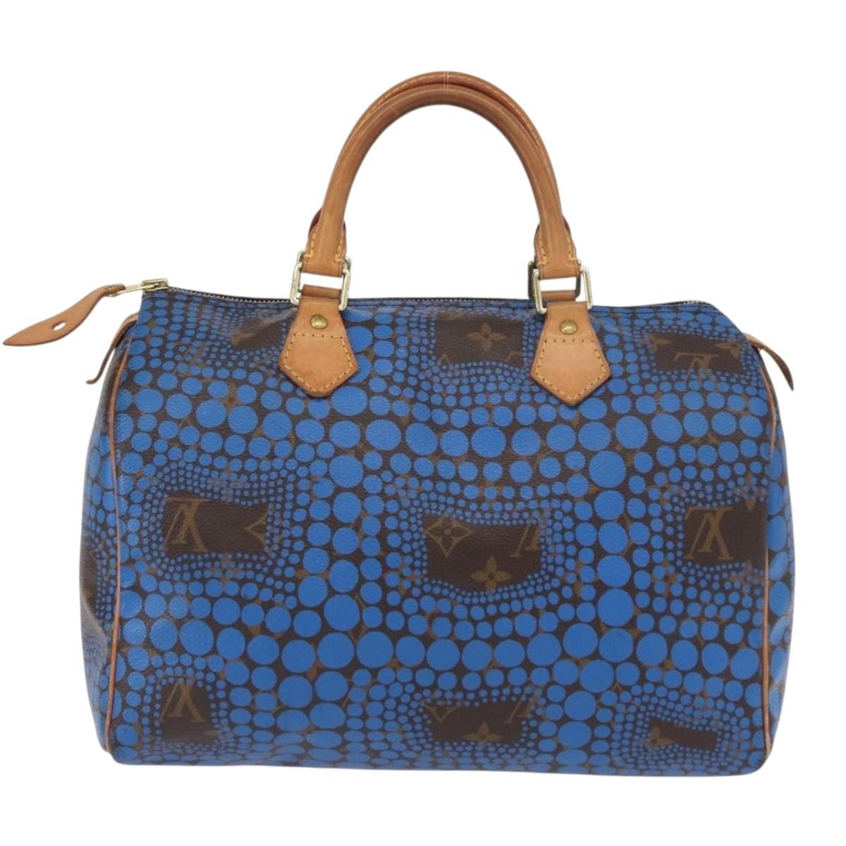 Louis Vuitton Louis Vuitton Speedy Handbag Limited Edition Kusama Town Monogram Canvas 30 Divers