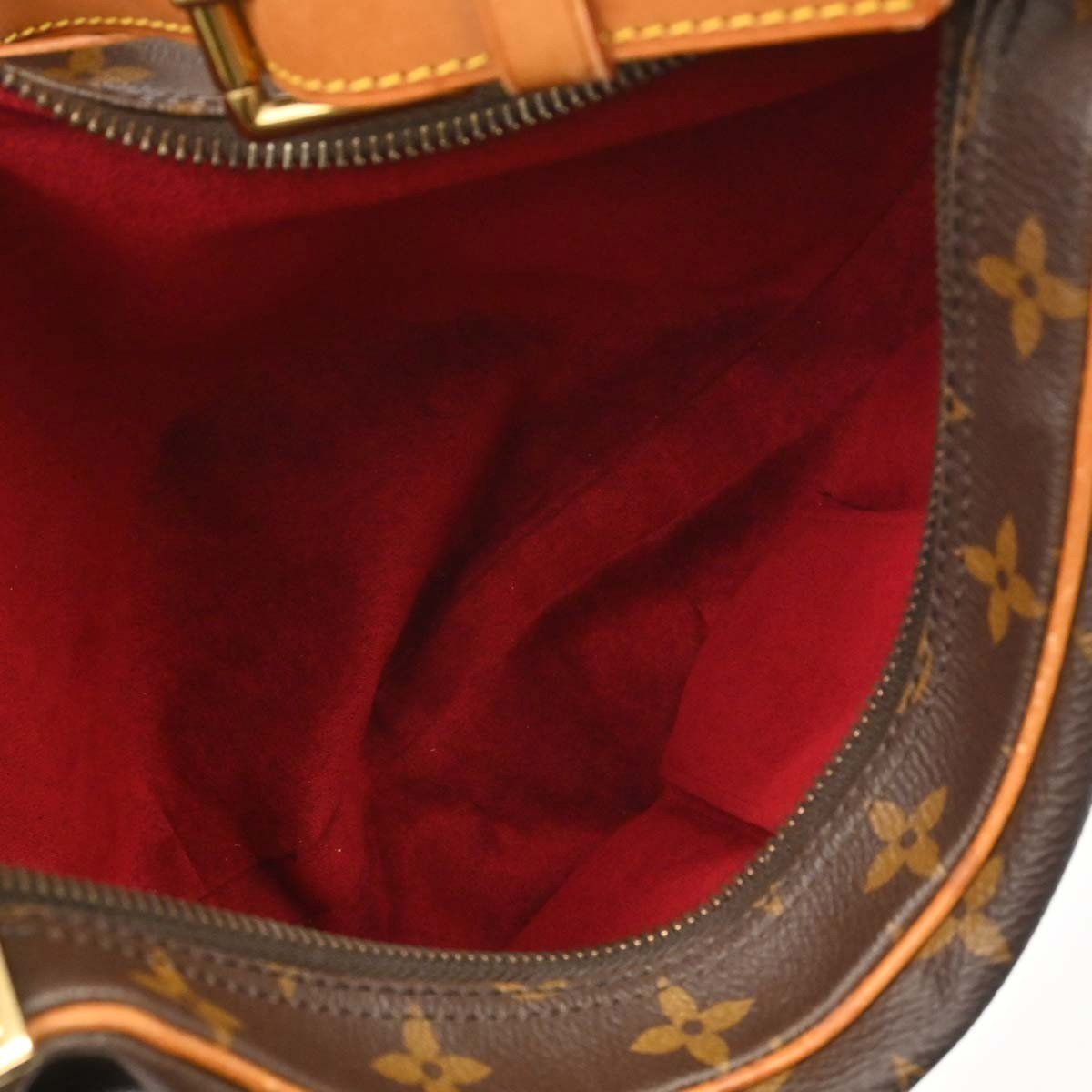 Louis Vuitton Croissant Handbag Monogram Canvas MM Bruin