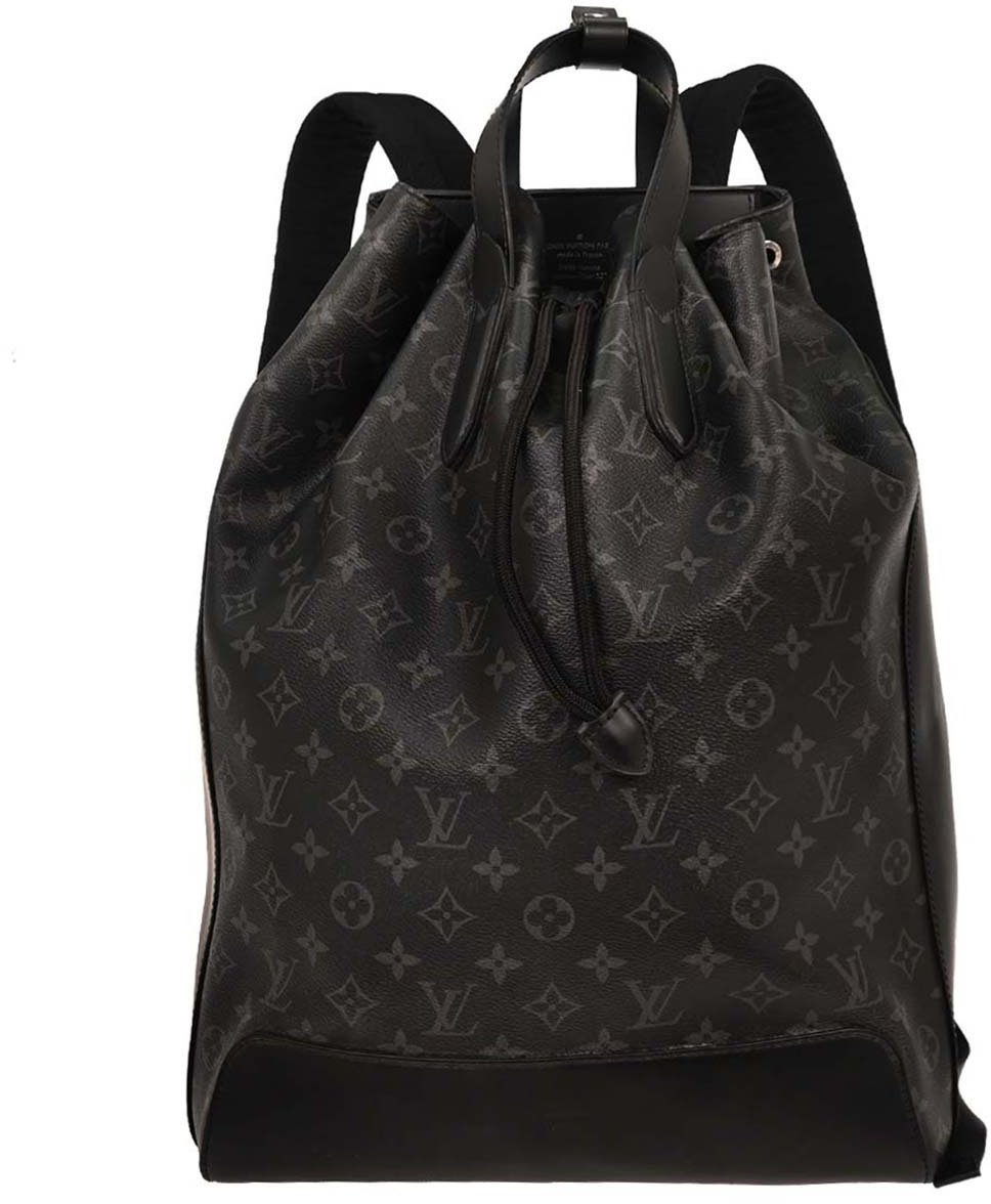 Louis Vuitton Louis Vuitton Explorer Backpack Monogram Eclipse Canvas Zwart