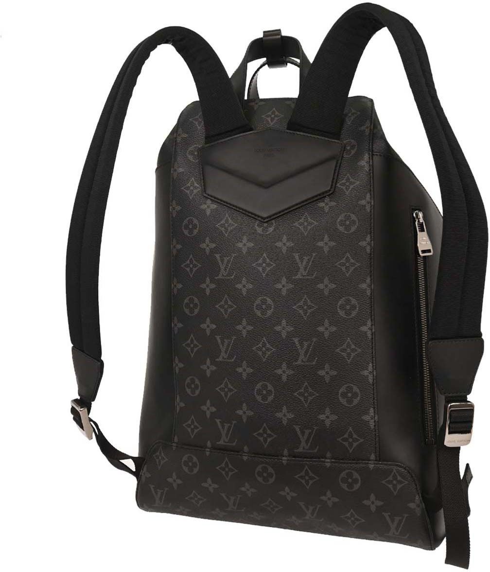 Louis Vuitton Louis Vuitton Explorer Backpack Monogram Eclipse Canvas Zwart