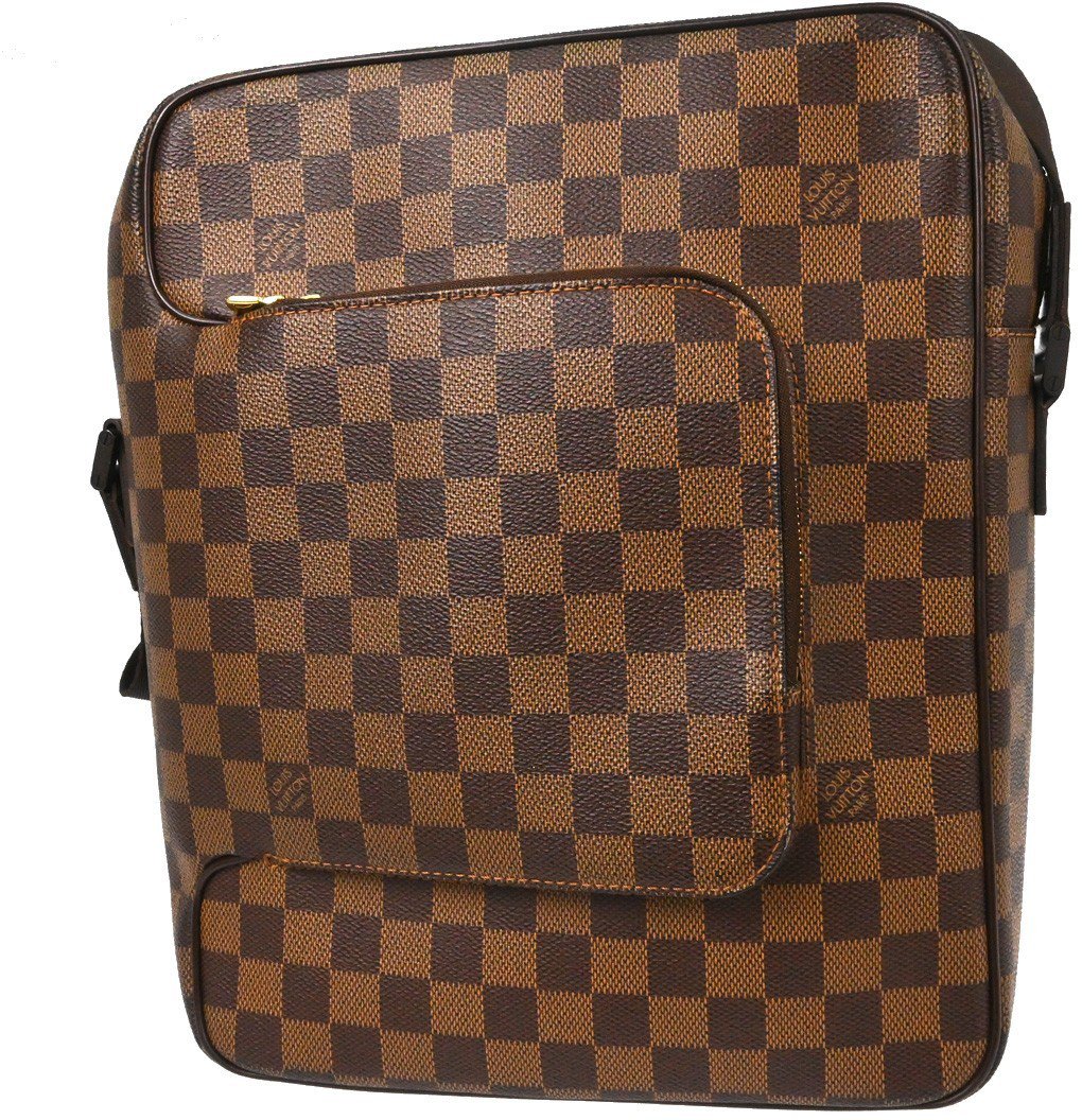 Louis Vuitton Olav Handbag Damier MM Bruin