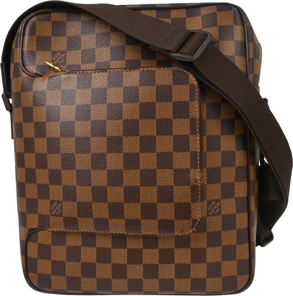 Louis Vuitton Olav Handbag Damier MM Bruin