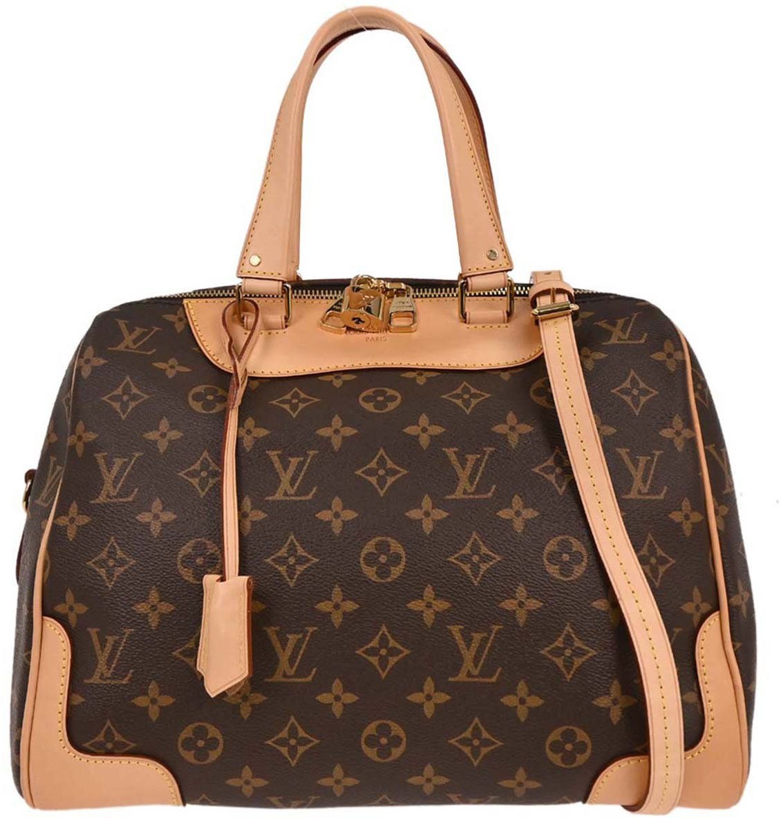 Louis Vuitton Louis Vuitton Retiro Handbag Monogram Canvas PM Bruin