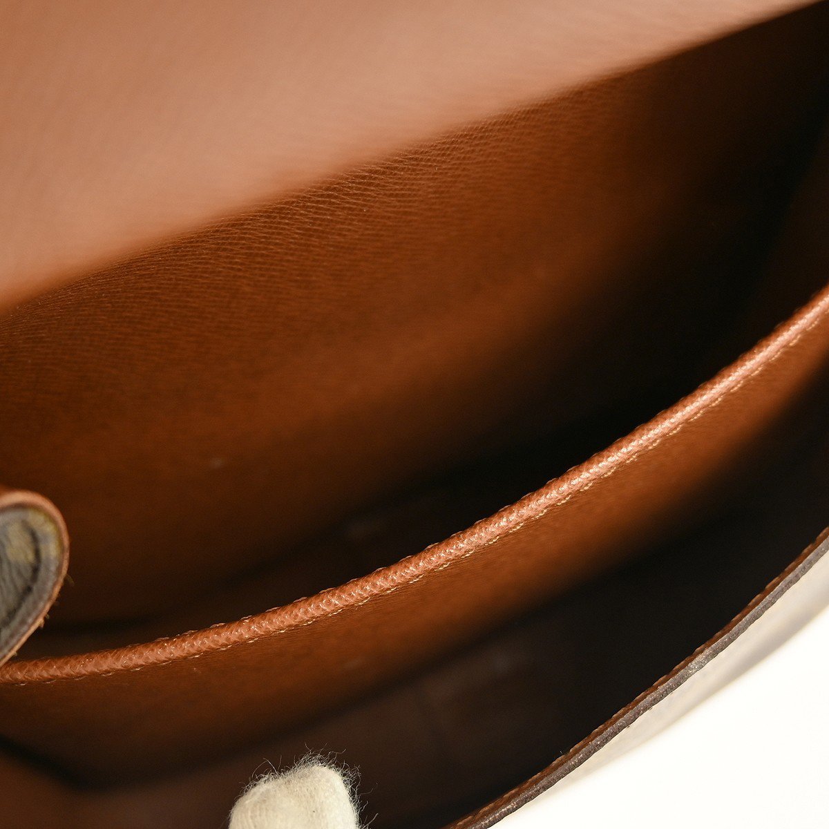 Louis Vuitton Cartouchiere Handbag Monogram Canvas MM Bruin