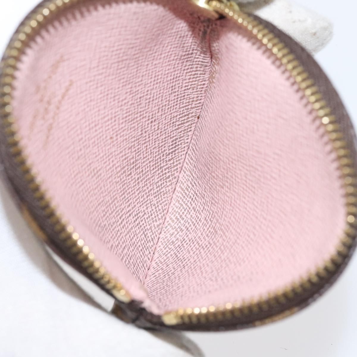 Louis Vuitton Louis Vuitton Round Coin Purse Limited Edition Monogram Canvas Bruin