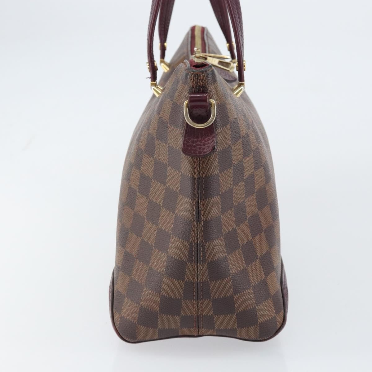 Louis Vuitton Louis Vuitton Hyde Park Handbag Damier with Leather Bruin