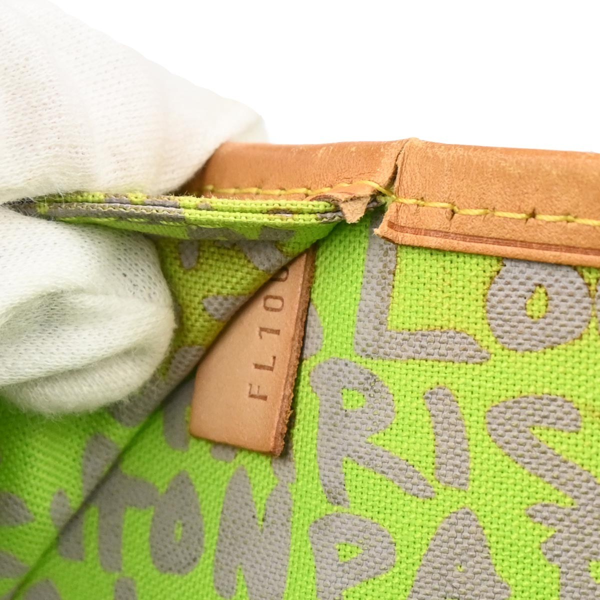 Louis Vuitton Louis Vuitton Neverfull Tote Limited Edition Monogram Graffiti GM Groen