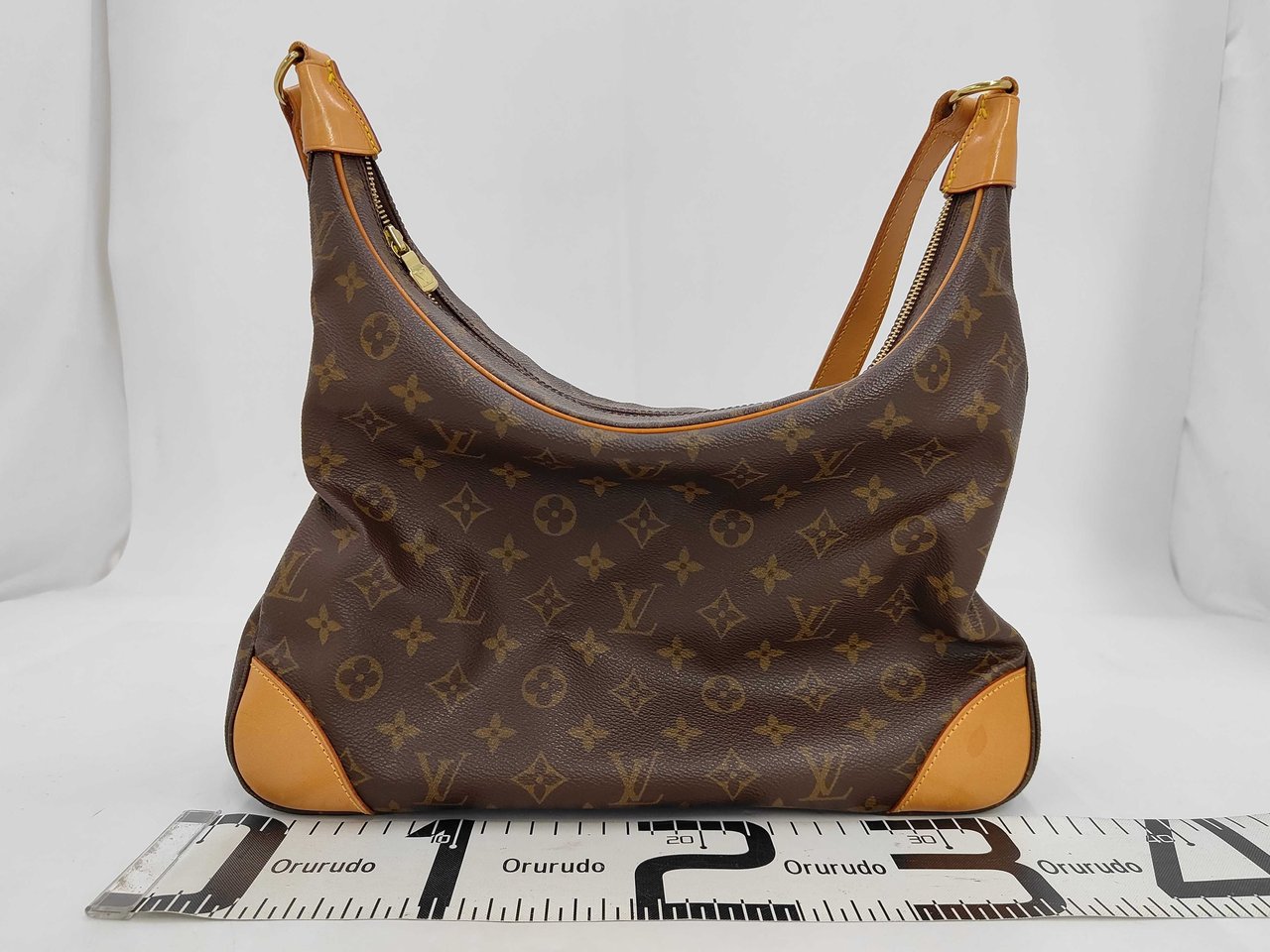 Louis Vuitton Boulogne Monogram Canvas 35 Bruin