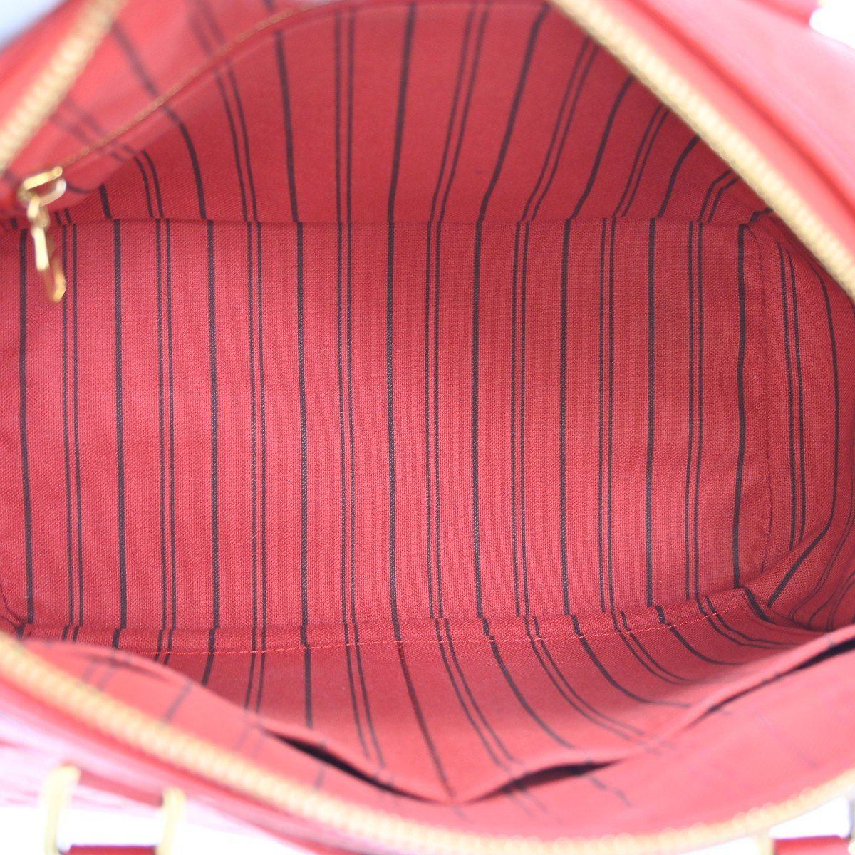 Louis Vuitton Speedy Bandouliere NM Monogram Empreinte Leather 25 Rood