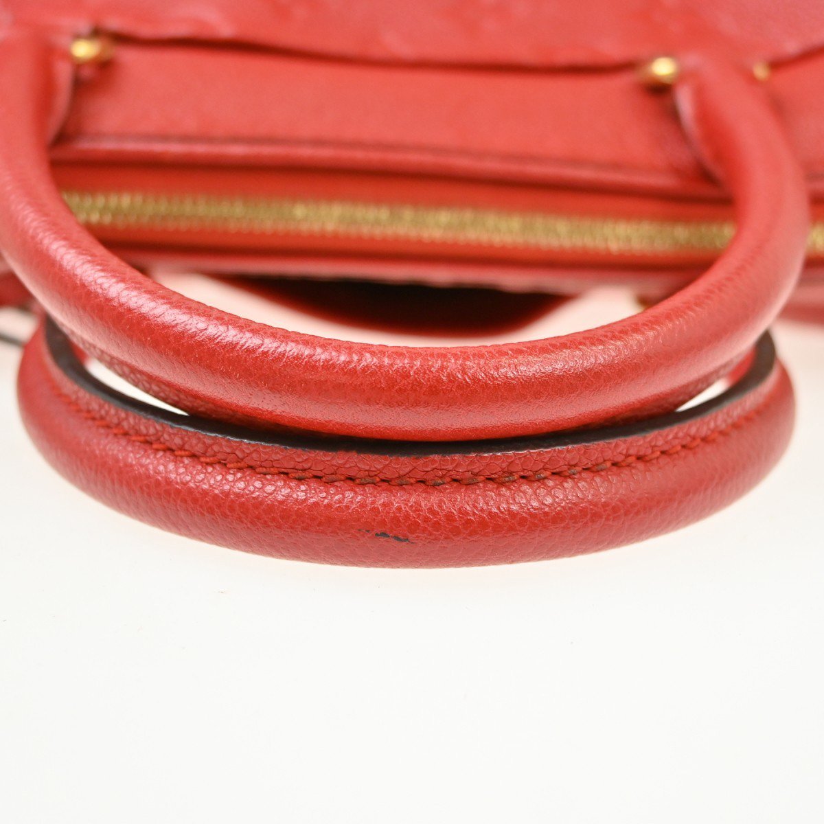 Louis Vuitton Speedy Bandouliere NM Monogram Empreinte Leather 25 Rood