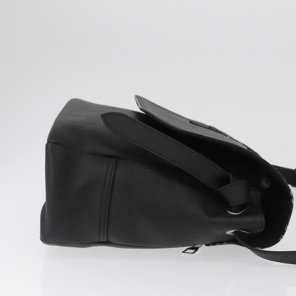 Louis Vuitton Louis Vuitton Nigo Besace Tokyo Messenger Bag Monogram Denim and Taurillon Leather Zwart