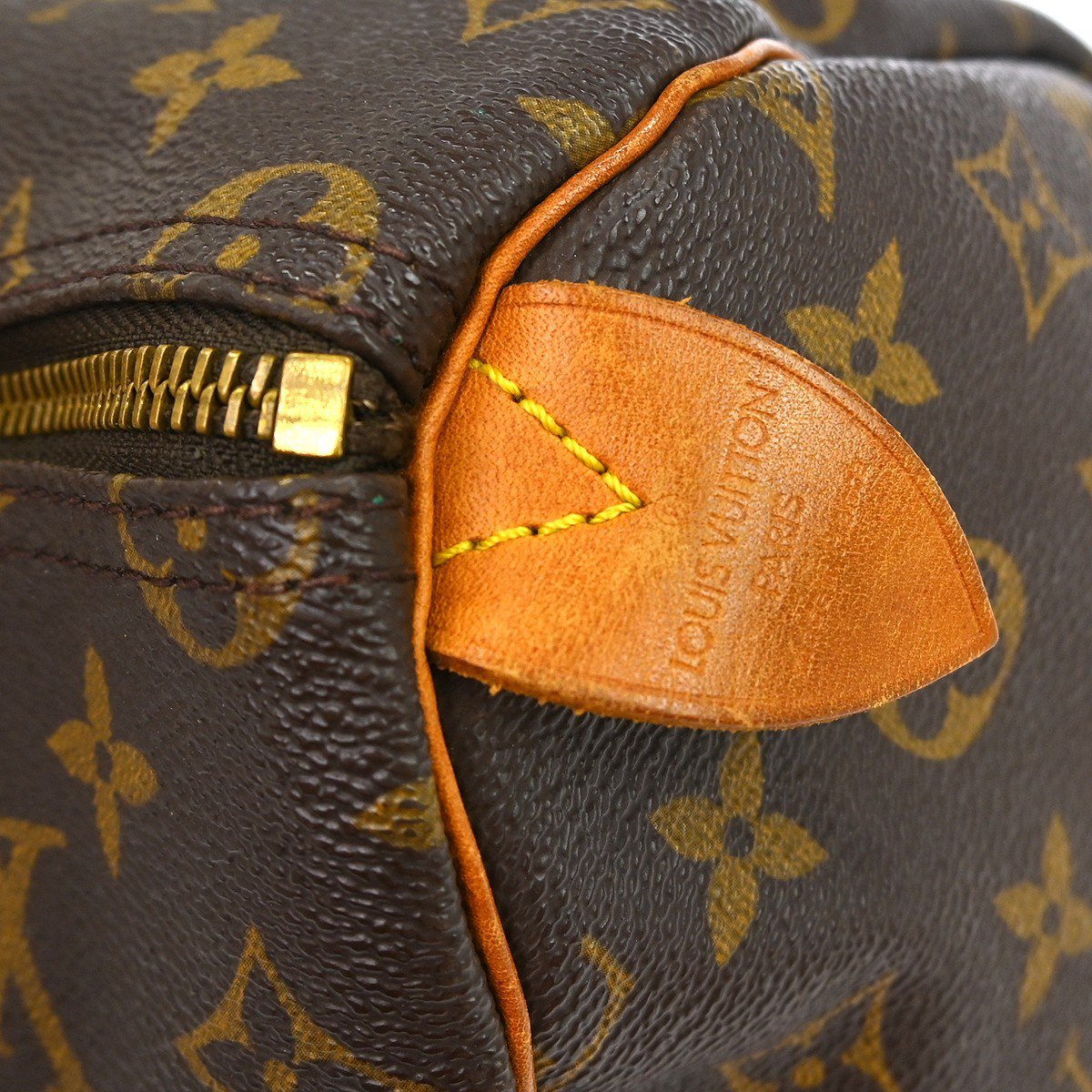 Louis Vuitton Speedy Handbag Monogram Canvas 35 Bruin
