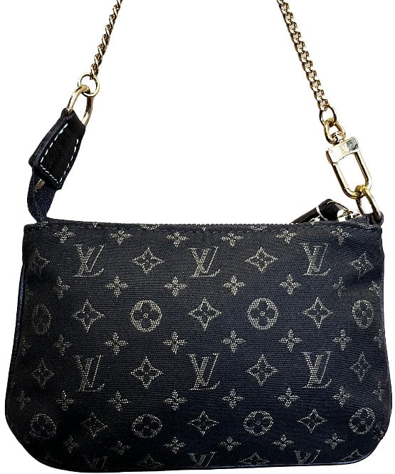 Louis Vuitton Louis Vuitton Idyle mini pochhette monogram canvas mini Bruin