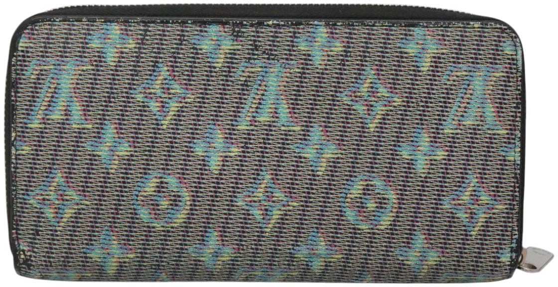 Louis Vuitton Louis Vuitton Zippy Wallet NM Monogram LV Pop Groen