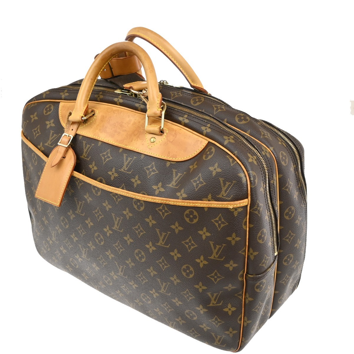 Louis Vuitton Louis Vuitton Alize Bag Monogram Canvas 24 Heures Bruin