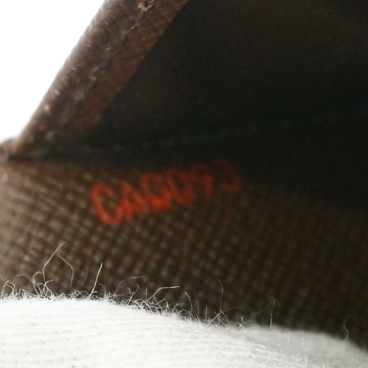 Louis Vuitton Louis Vuitton Porte Valeurs Checkbook Wallet Damier Bruin