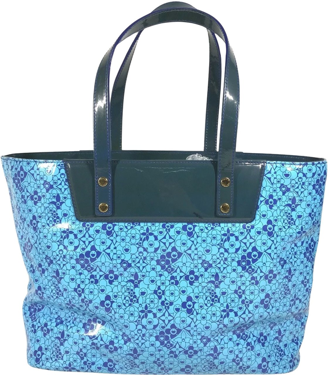 Louis Vuitton Louis Vuitton Blossom Tote Patent leather Blauw