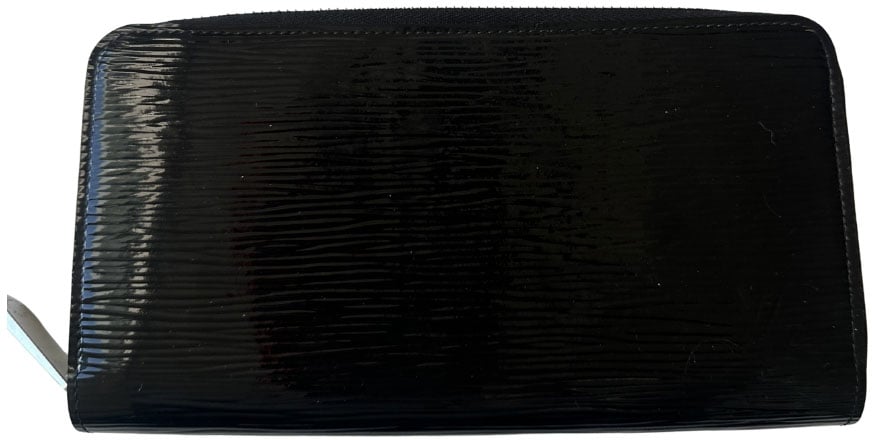 Louis Vuitton Louis Vuitton Zippy Organizer Electric Epi Leather Zwart