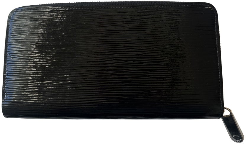 Louis Vuitton Louis Vuitton Zippy Organizer Electric Epi Leather Zwart