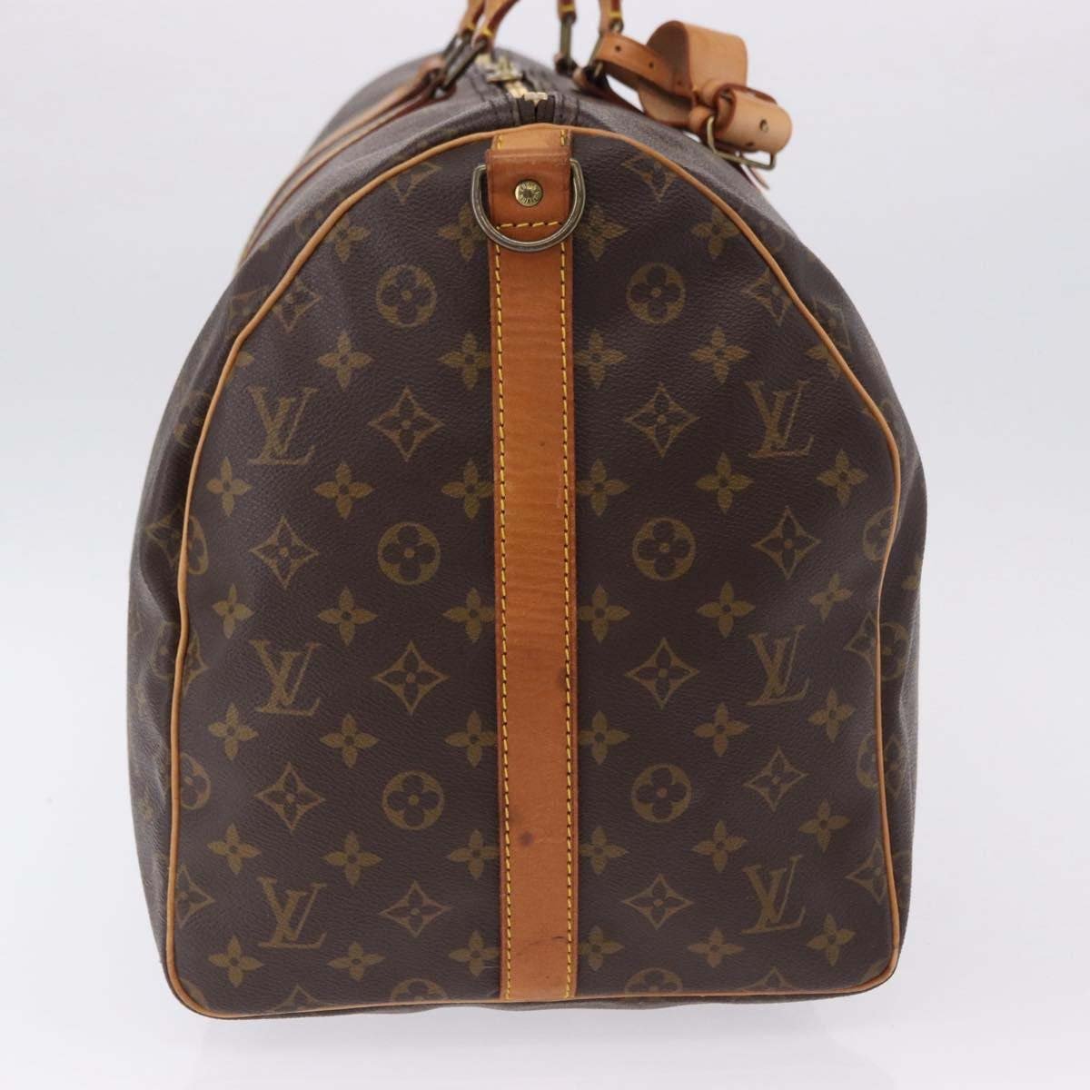 Louis Vuitton Keepall Bandoulière Monogram 55 Bruin