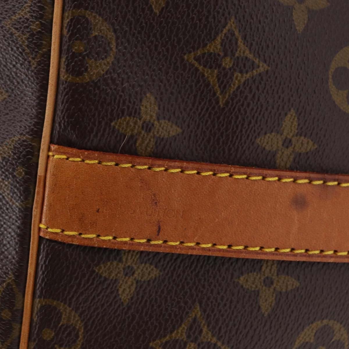 Louis Vuitton Keepall Bandoulière Monogram 55 Bruin