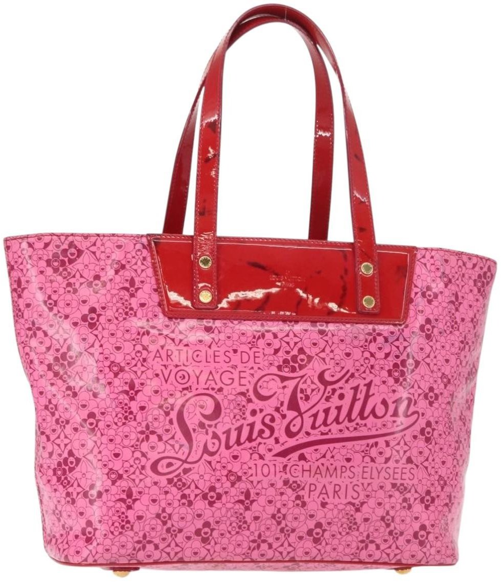 Louis Vuitton Louis Vuitton Voyage Tote Cosmic Blossom PM Roze
