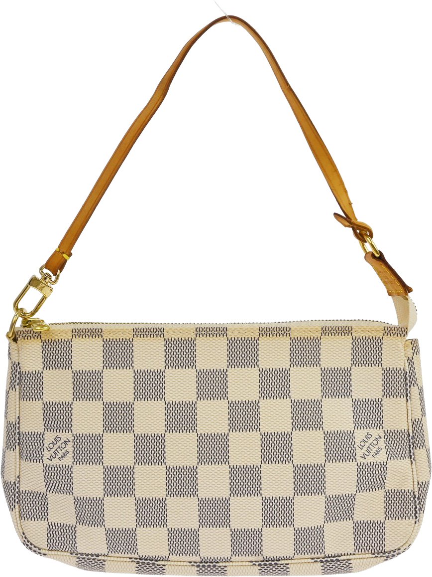 Louis Vuitton Pochette Accessoires NM Damier Wit