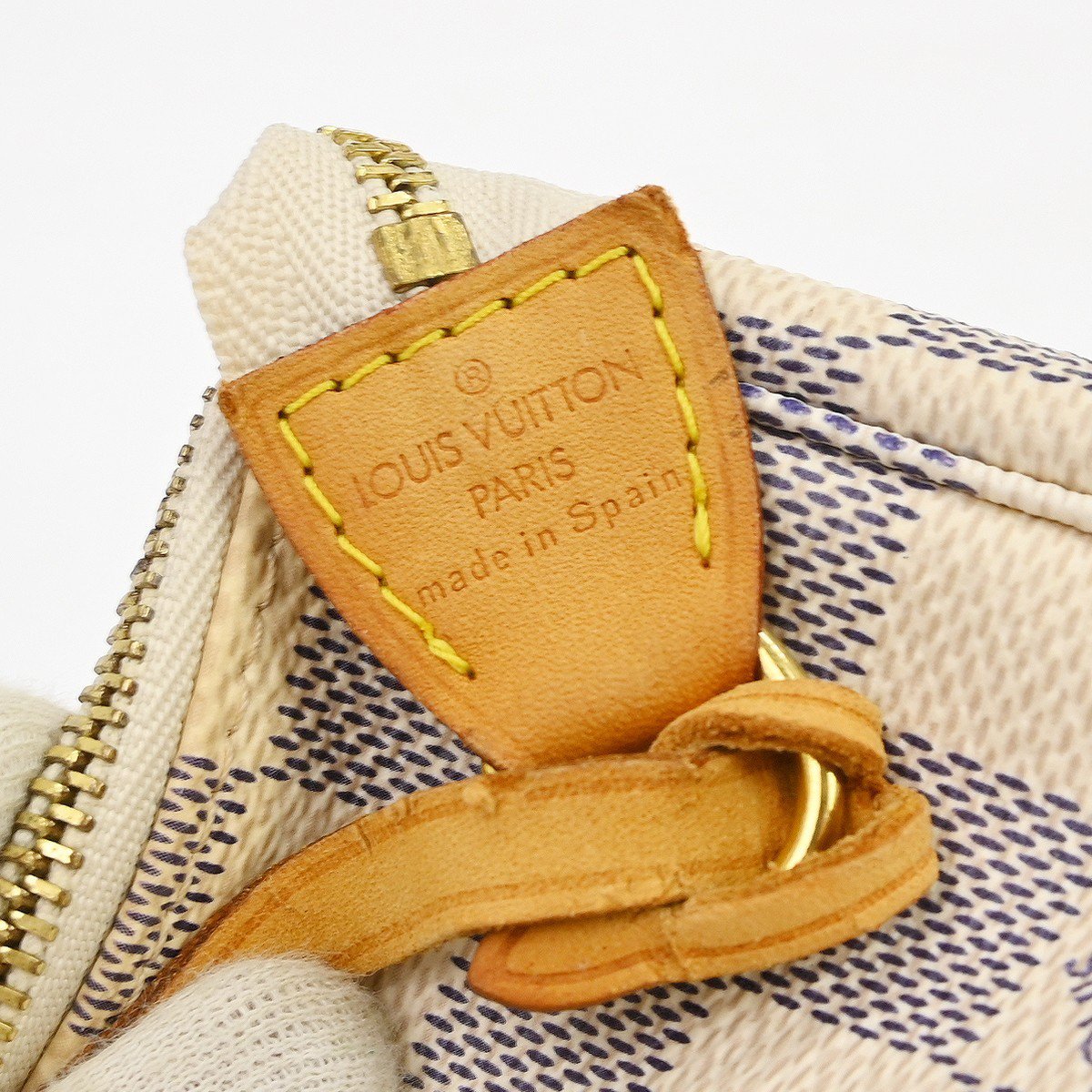 Louis Vuitton Pochette Accessoires NM Damier Wit