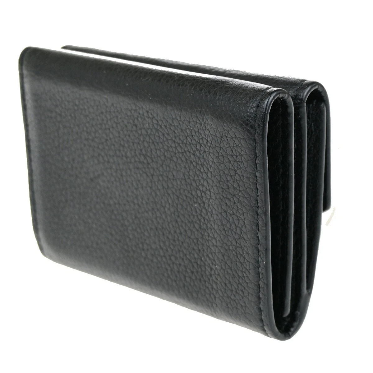 Louis Vuitton Louis Vuitton MyLockme Compact Wallet Leather Zwart