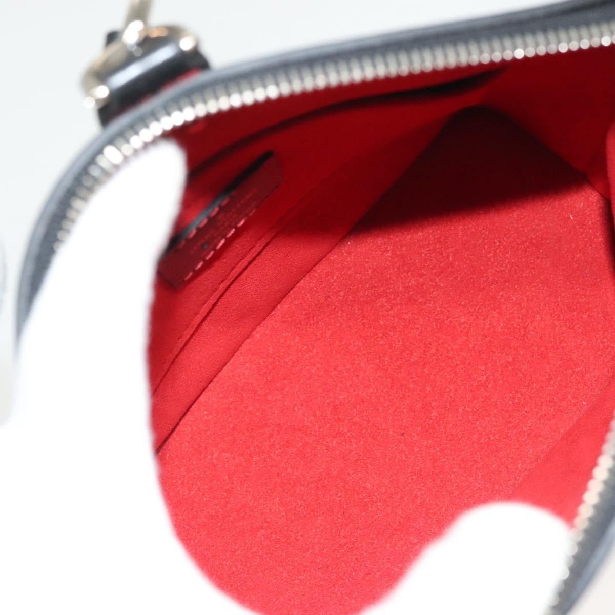 Louis Vuitton Suhari Lockit Leather Zwart