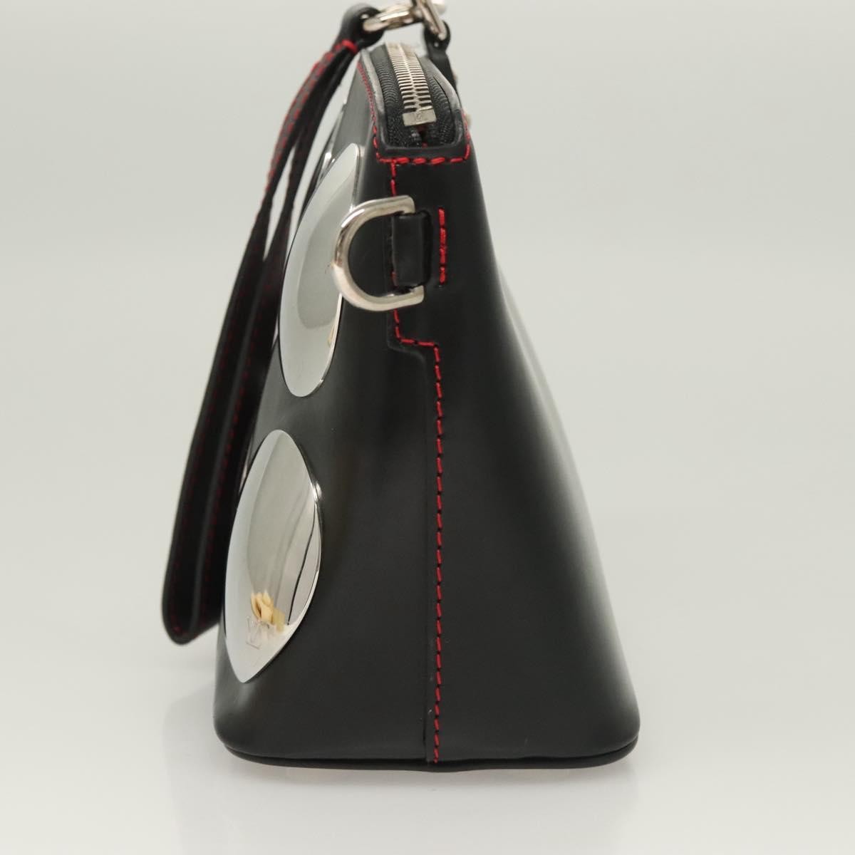 Louis Vuitton Louis Vuitton Suhari Lockit HandBag Leather Zwart