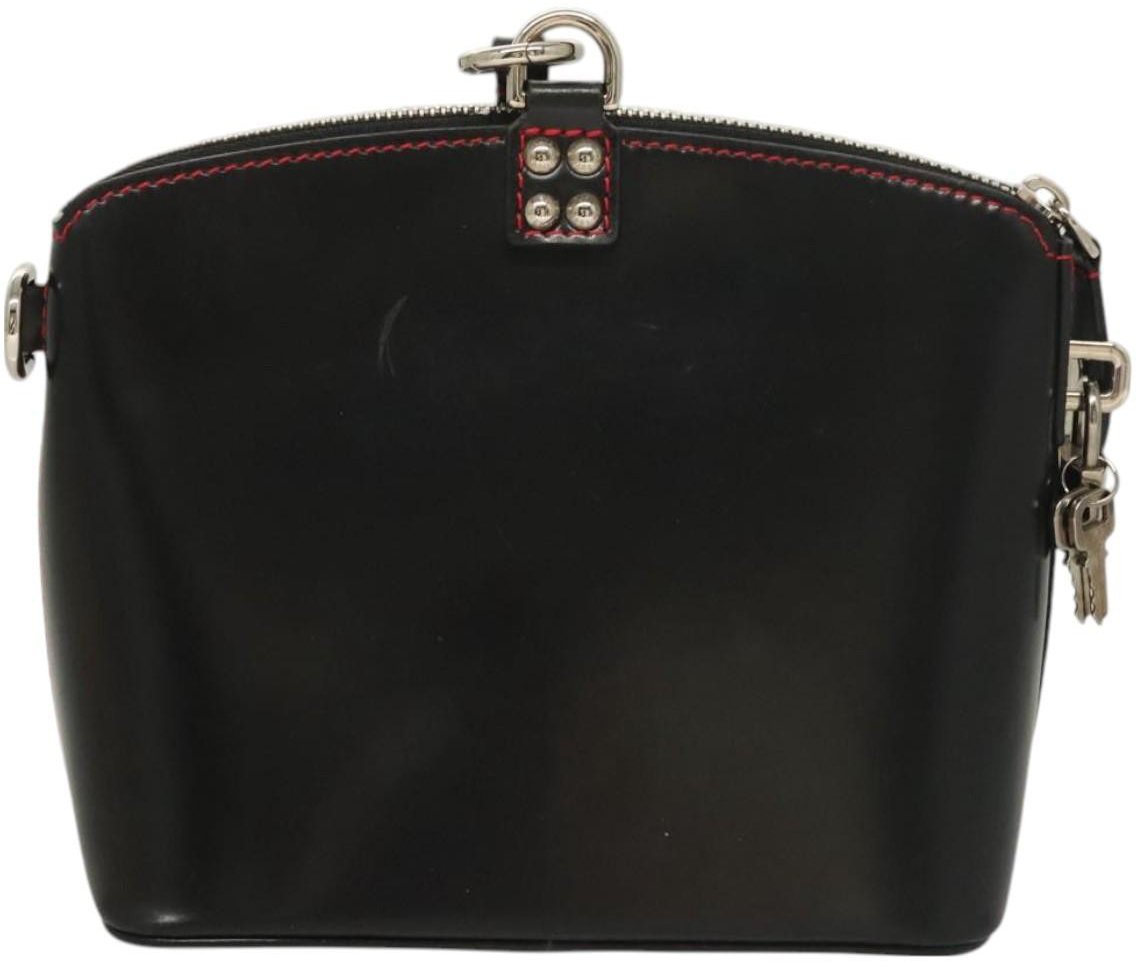 Louis Vuitton Suhari Lockit Leather Zwart