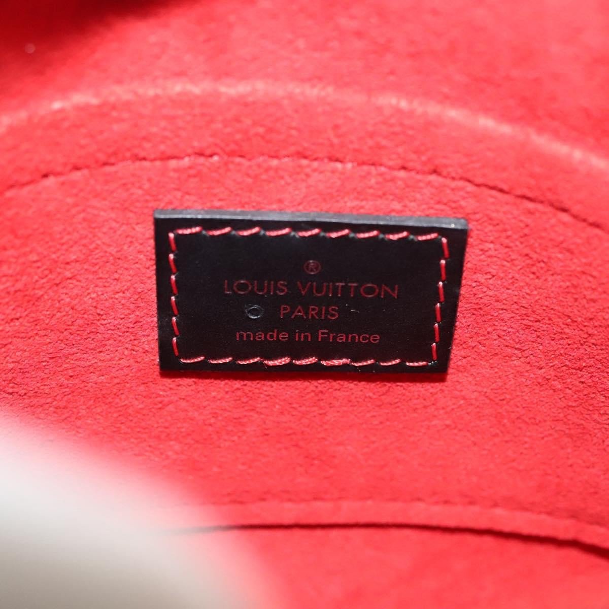 Louis Vuitton Suhari Lockit Leather Zwart