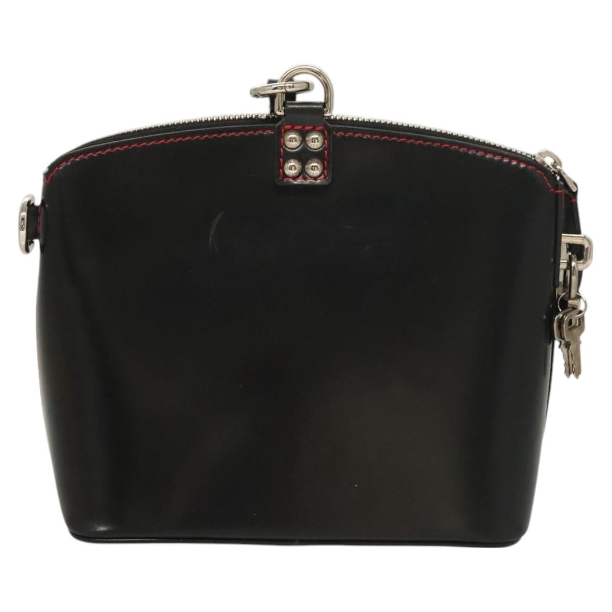 Louis Vuitton Louis Vuitton Suhari Lockit HandBag Leather Zwart