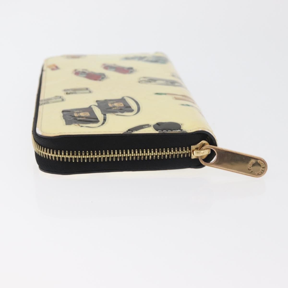 Louis Vuitton Louis Vuitton Nicolas Ghesquière Zippy Wallet Patent Monogram Wit