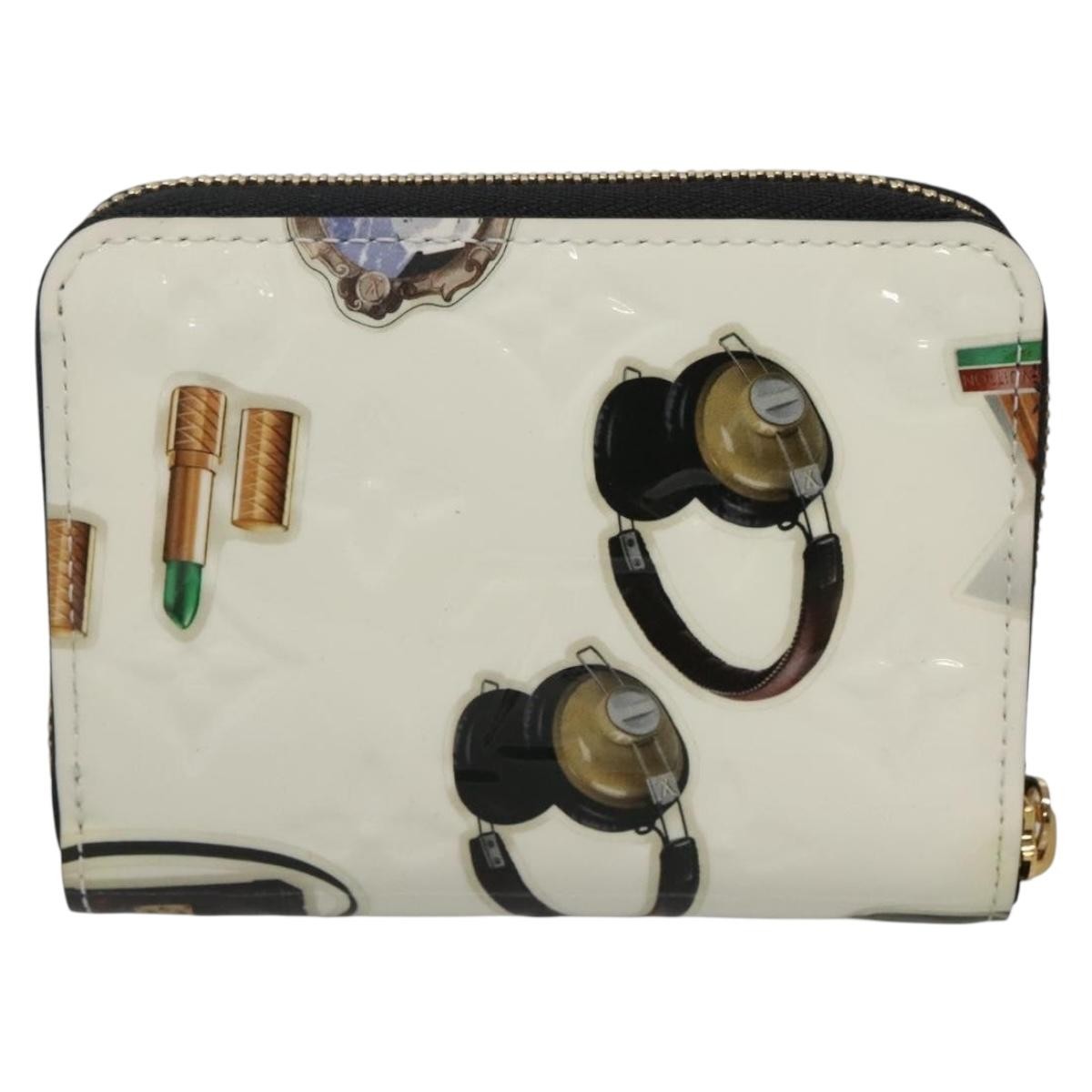 Louis Vuitton Louis Vuitton Nicolas Ghesquière Zippy Wallet Patent Monogram Wit