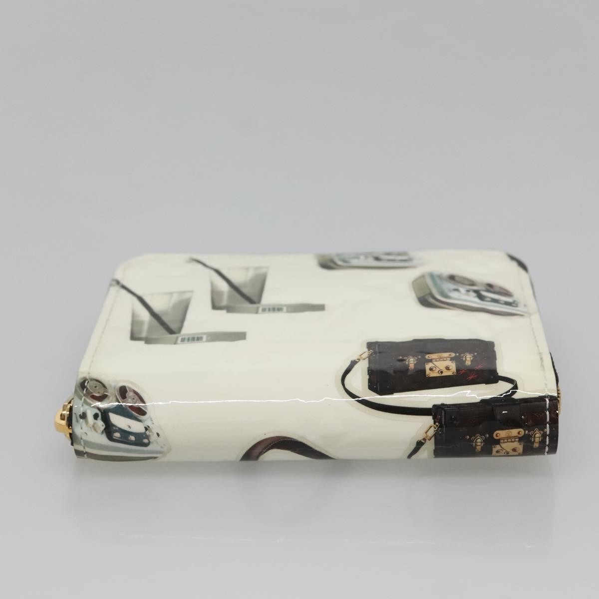 Louis Vuitton Louis Vuitton Nicolas Ghesquière Zippy Wallet Patent Monogram Wit