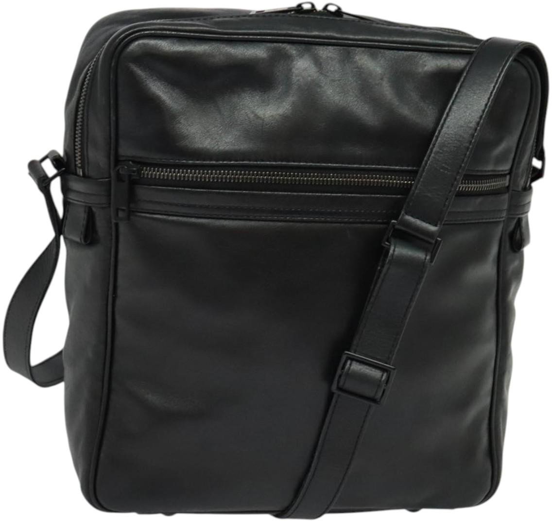 Louis Vuitton Louis Vuitton Clarkson Messenger Bag Monogram Shadow Leather Zwart