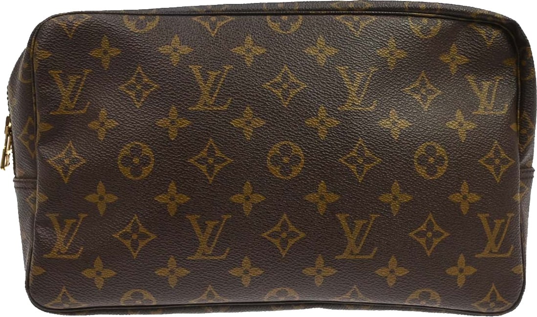 Louis Vuitton Trousse Toiletry Pouch Monogram Canvas 28 Bruin