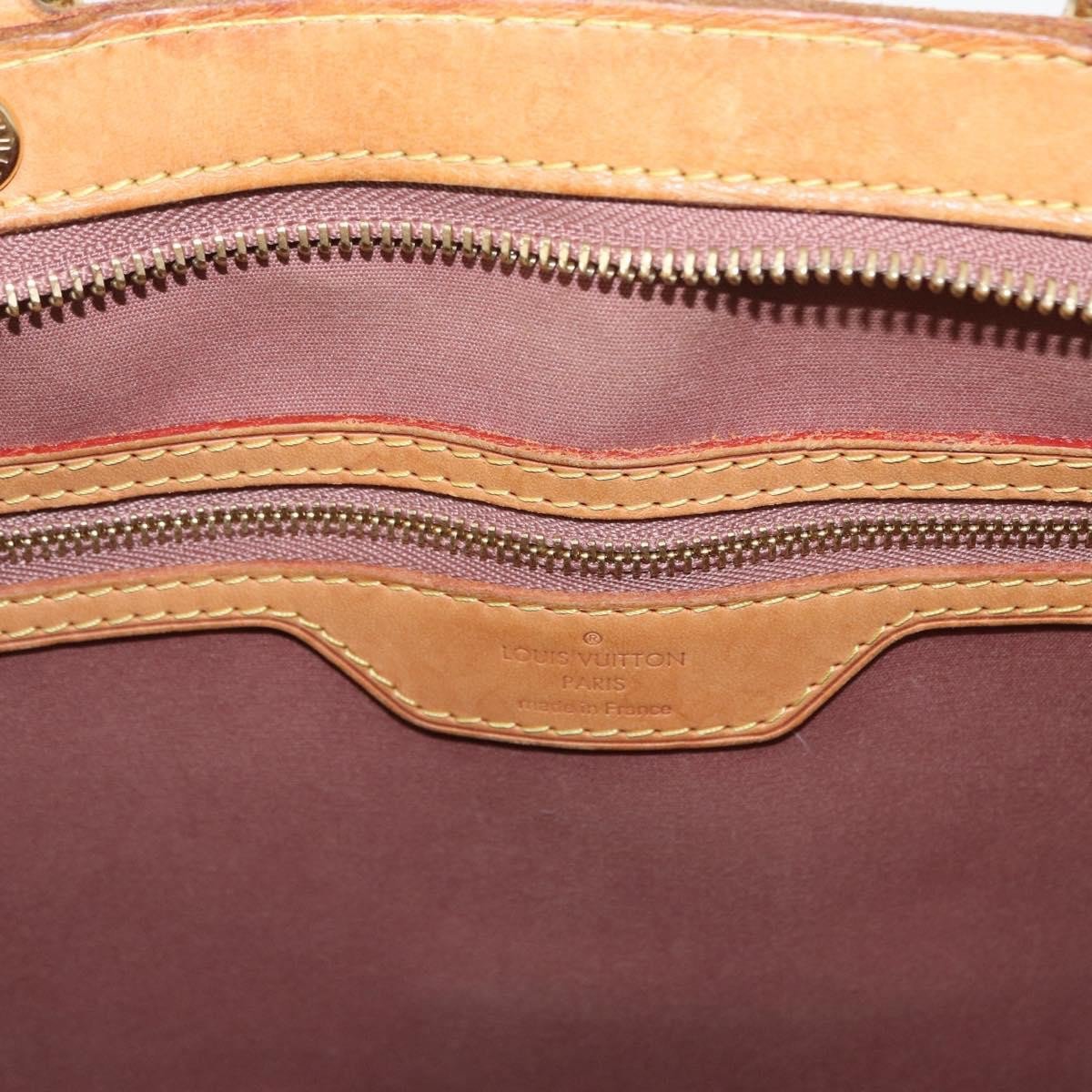 Louis Vuitton Louis Vuitton Brea Handbag Monogram Vernis GM Bruin