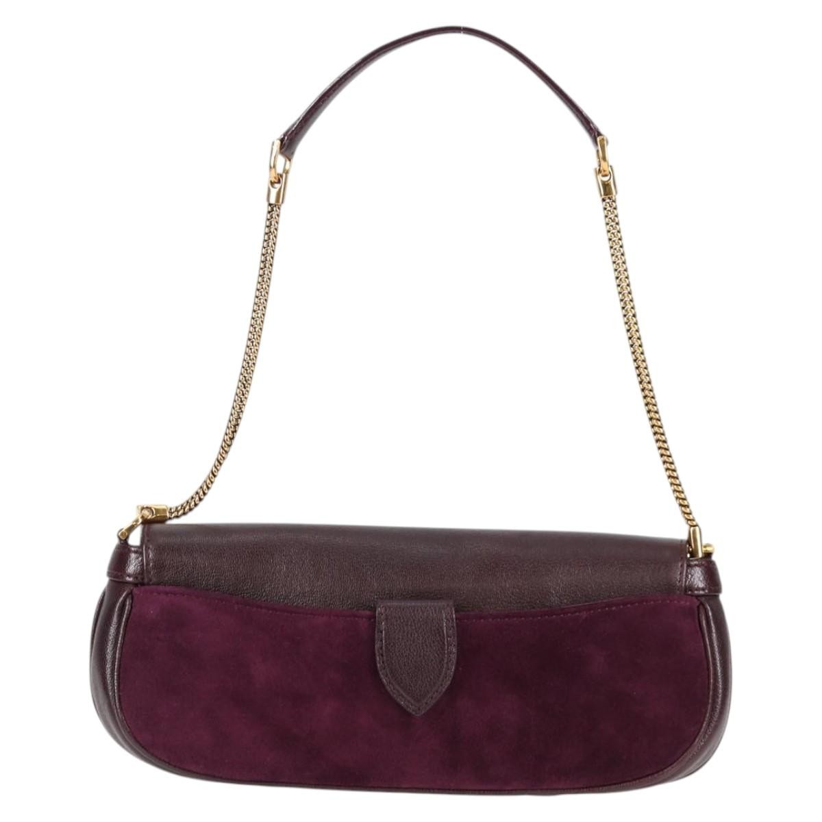 Louis Vuitton Louis Vuitton Avant Garde Pochette Leather with Suede Bruin