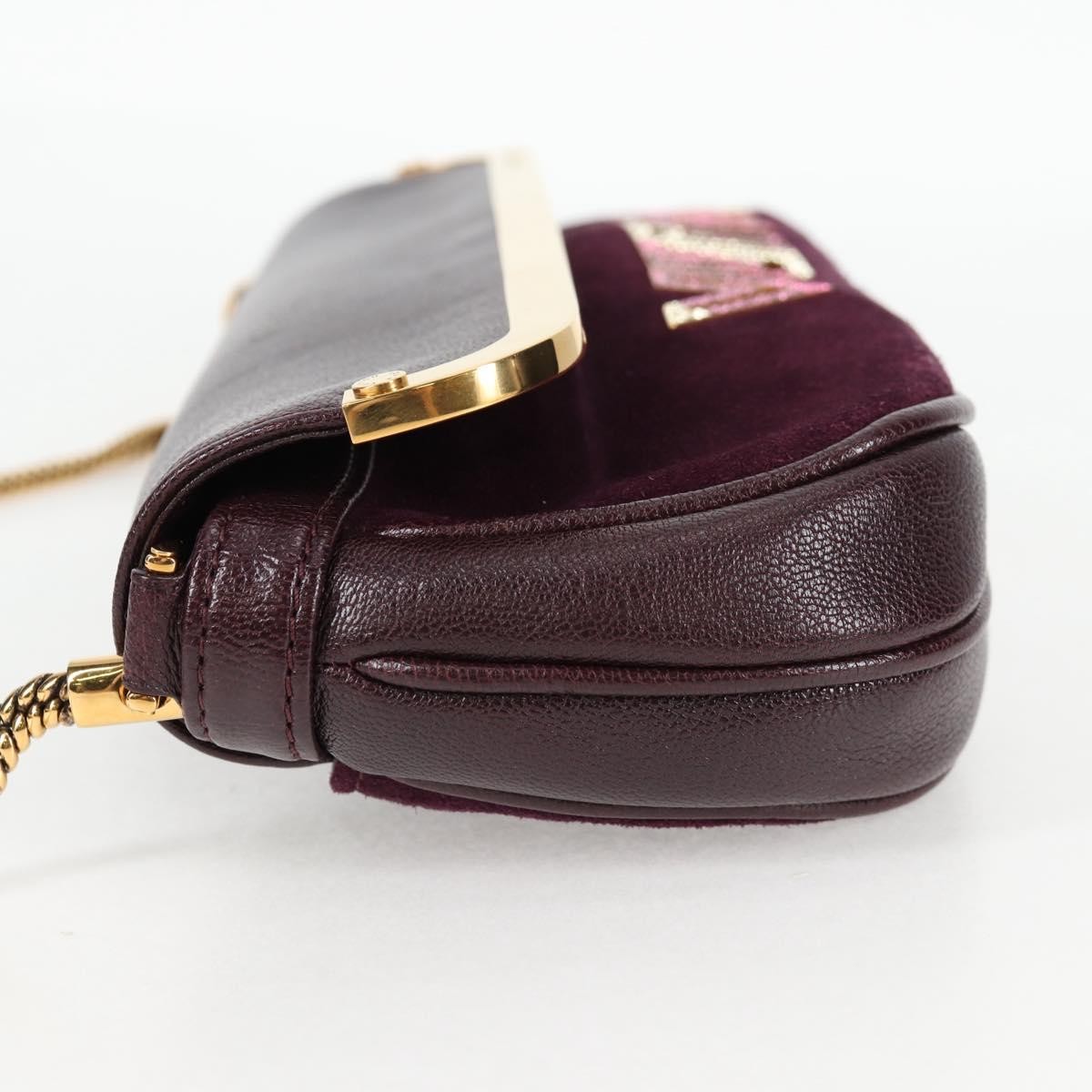 Louis Vuitton Louis Vuitton Avant Garde Pochette Leather with Suede Bruin