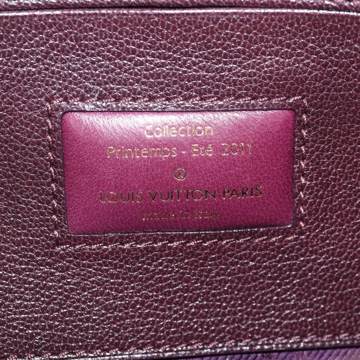 Louis Vuitton Louis Vuitton Avant Garde Pochette Leather with Suede Bruin