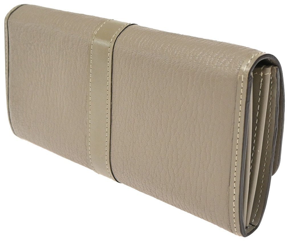 Louis Vuitton Louis Vuitton Suhali Le Favori Wallet Leather Grijs