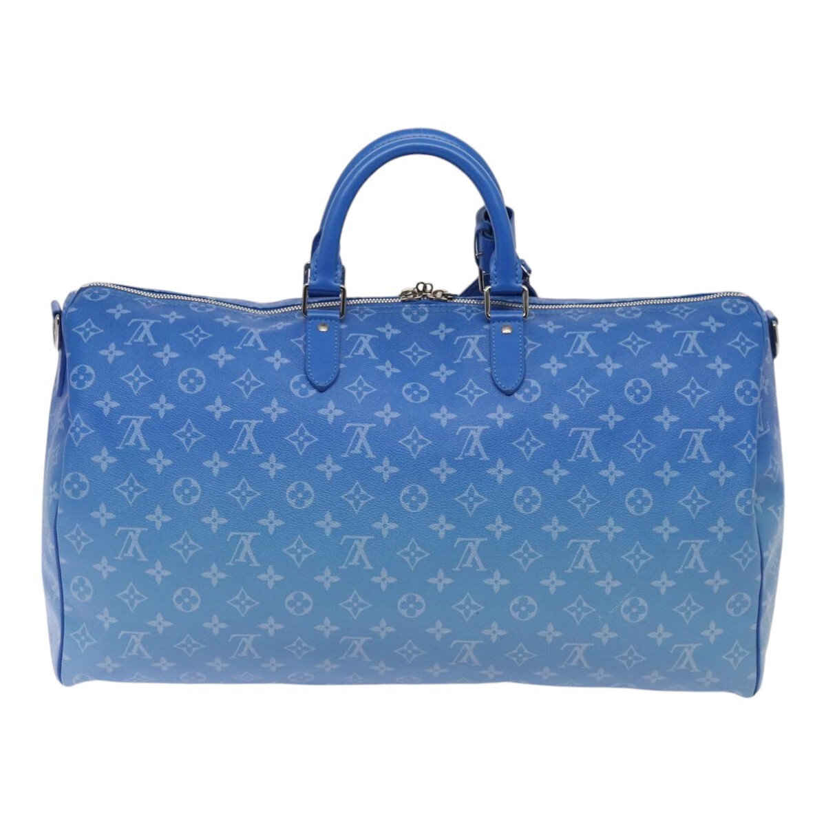 Louis Vuitton Louis Vuitton Keepall Bandouliere Bag Limited Edition Monogram Clouds 50 Blauw